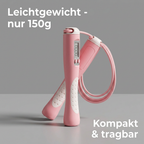 Springseil mit Zähler – Verstellbares Trainings-Springseil für Kinder & Erwachsene