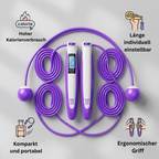 Pro Smart Springseil – Mit Zähler, Timer & Aufbewahrungstasche