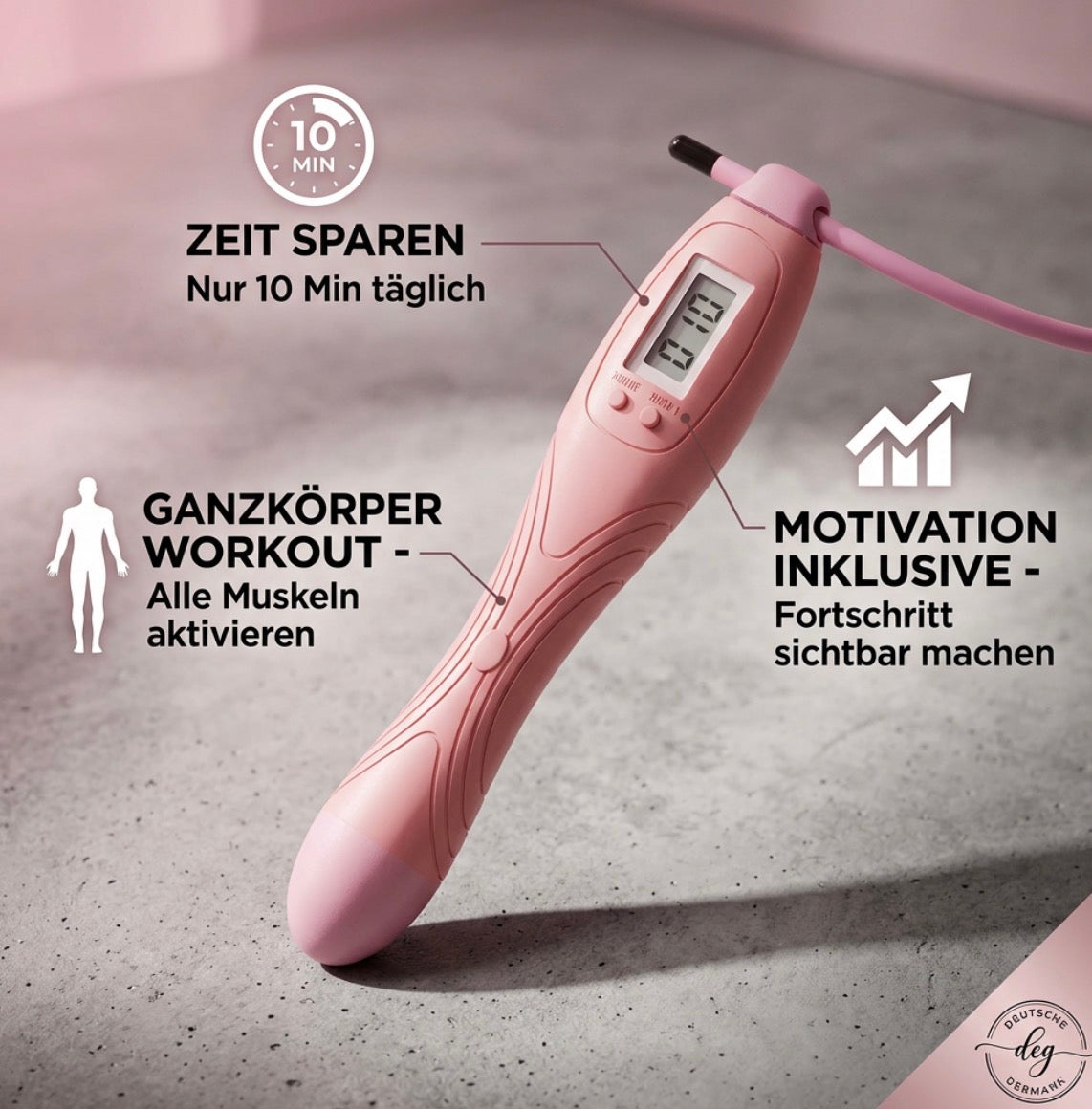 Smart Fitness Springseil – für ein optimales Ausdauertraining