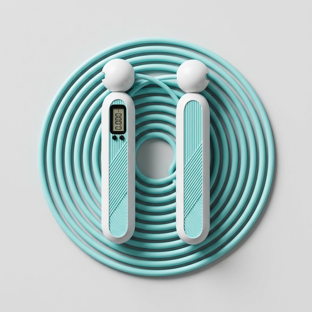 Smart Springseil mit Zähler – Verstellbares Skipping Rope für Fitness & zum Abnehmen